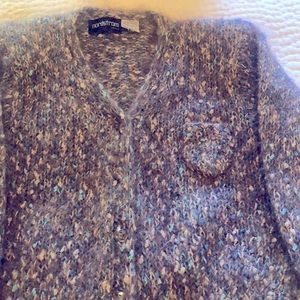 Multi gray cardigan sweater